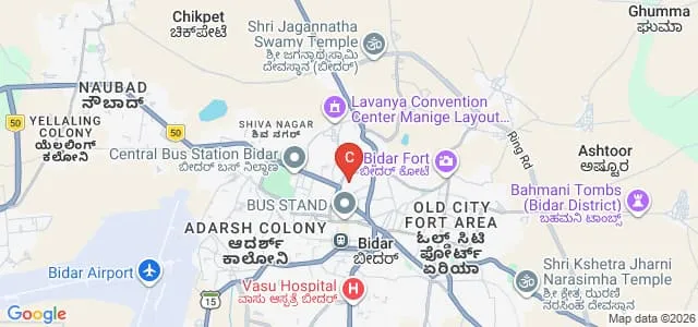 Bidar Institute of Medical Sciences, Bidar Map