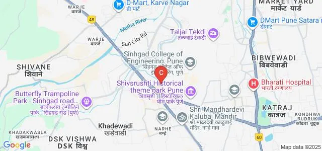 Matrix Business School, Pune Map