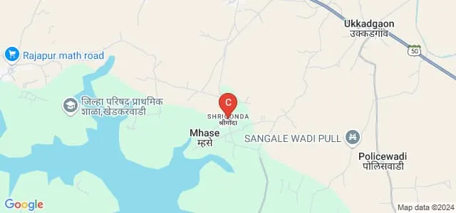 Shri Shivajirao Nagawade Law College, Shrigonda Map