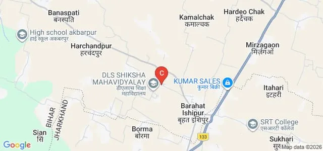 DLS Shiksha Mahavidhyalay, Bhagalpur Map