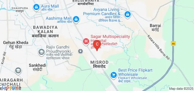 RKDF Institute of Science and Technology, Bhopal Map