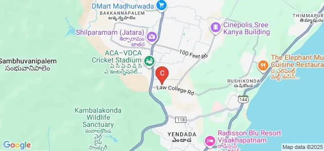 NVP Law College, Visakhapatnam Map