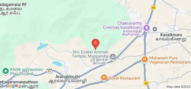 Cape Polytechnic College, Kanyakumari Map