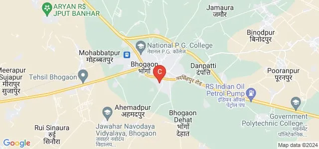 Yogiraj Shrikrishna Mahavidhyalaya, Mainpuri Map