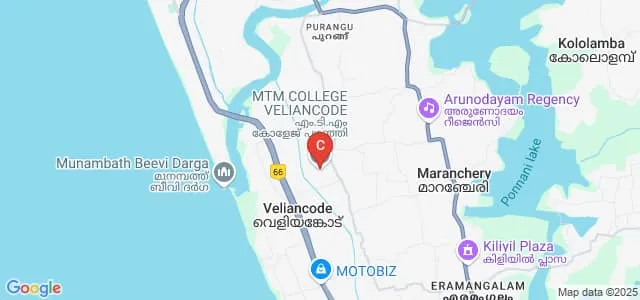MTM College of Arts, Science and Commerce, Malappuram Map