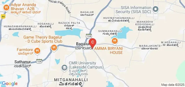 Vijaya Jyothi Degree College, Bangalore Map