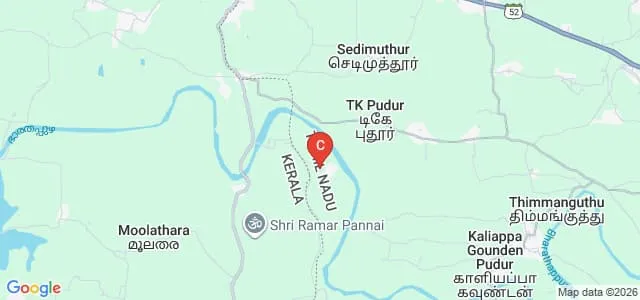 Vanavarayar Institute of Agriculture, Pollachi Map