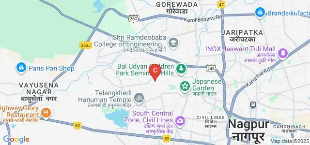 Women's Technical Education and Research Smt Ratnidevi Purohit Institute, Nagpur Map