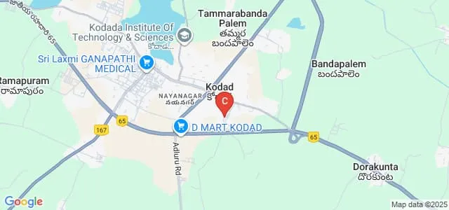 Sana Engineering College, Kodad Map