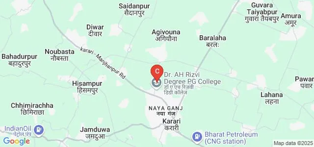 Dr Rizvi College of Engineering, Kaushambi Map