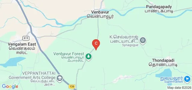 Eden Gardens College of Education, Perambalur Map
