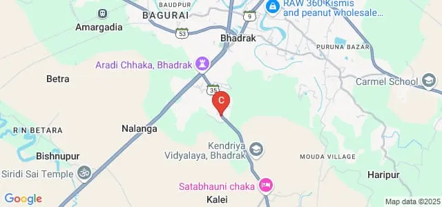Vinayak Degree College, Bhadrak Map