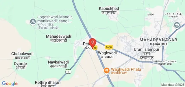 Nanasaheb Mahadik College of Engineering, Sangli Map