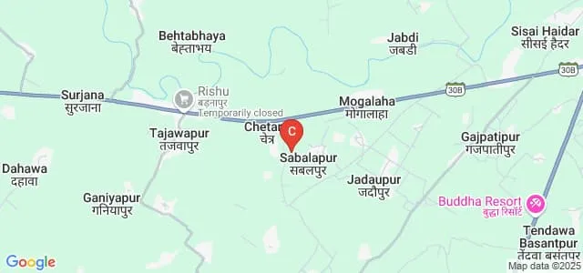 Dr Sarvesh Kumar Shukla Ayurvedic Medical College and Hospital, Bahraich Map