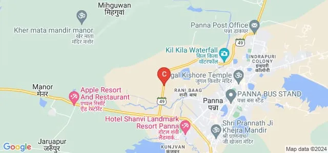 JJ College of Education, Chhatarpur Map