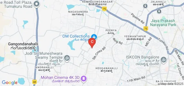 Faculty of Art and Design, Ramaiah University of Applied Sciences, Bengaluru Map