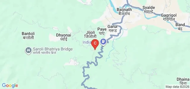 Government Polytechnic Garur, Bageshwar Map