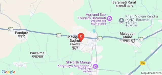 Shardabai Pawar Institute of Pharmaceutical Sciences and Research, Pune Map