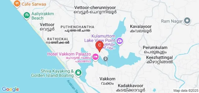 Sri Sankara Dental College, Thiruvananthapuram Map