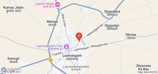 Marudhara Polytechnic College, Laxmangarh Map