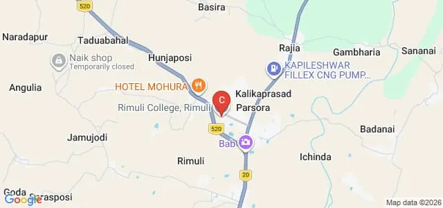 Rimuli College, Keonjhar Map