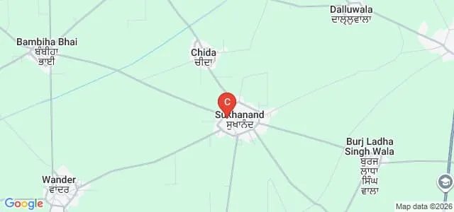 Sant Baba Bhag Singh Memorial Girls College of Education, Moga Map