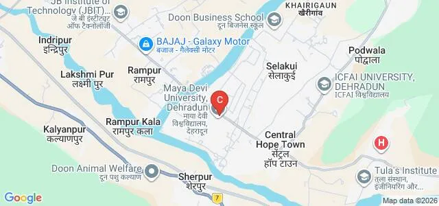 Maya College of Education, Dehradun Map