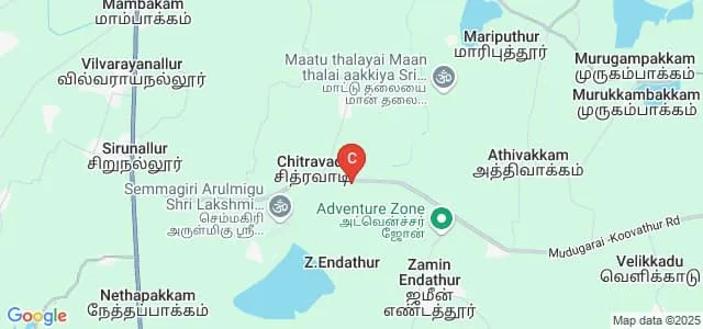Chendu College of Engineering and Technology, Kancheepuram Map