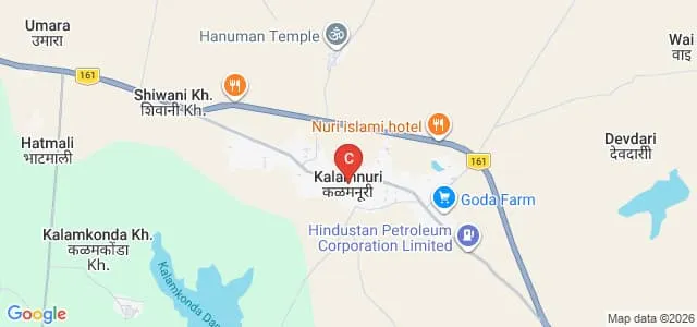 Saraswati Institute of Pharmacy, Hingoli Map