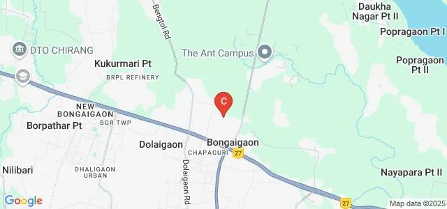 Don Bosco College, Bongaigaon Map
