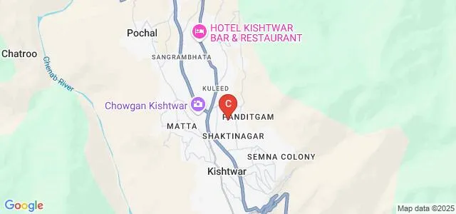 Government Degree College, Kishtwar Map