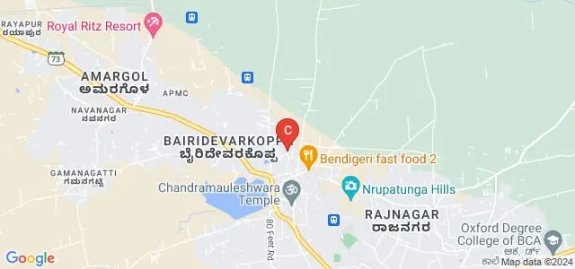 Chetan College of Commerce, Hubli Map