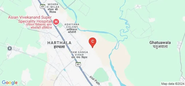 MIT College of Management, Moradabad Map