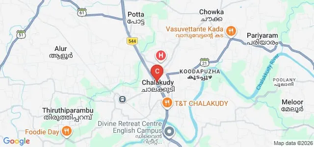 Nirmala College of Information Technology, Chalakudy Map