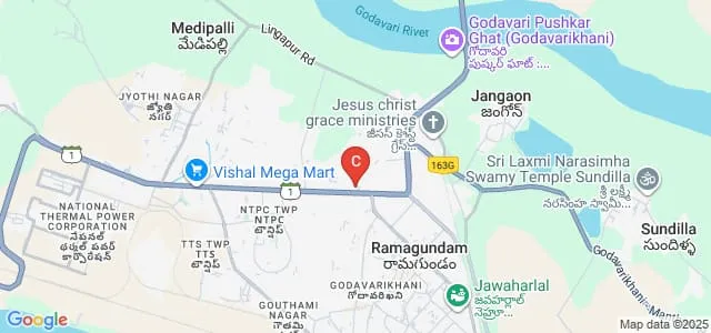Government Degree College, Godavarikhani Map