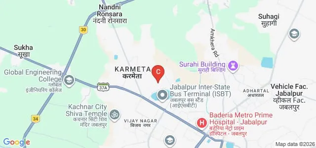 Shri Ram Institute of Technology Diploma Pharmacy, Jabalpur Map