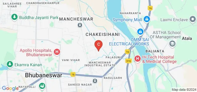 Central Institute of Petrochemicals Engineering and Technology, MCTI Campus, Bhubaneswar Map
