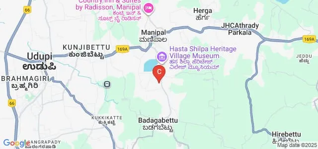 Muniyal Institute of Ayurveda Medical Sciences, Manipal Map