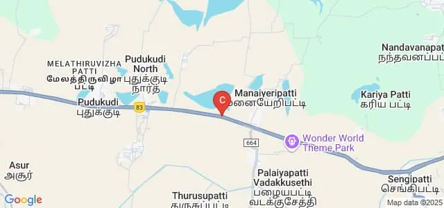 Queens College of Arts and Science for Women, Pudukkottai Map