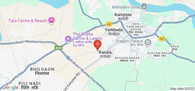 Smt Kishoritai Bhoyar Adhyapak Mahavidyalaya, Kamptee Map