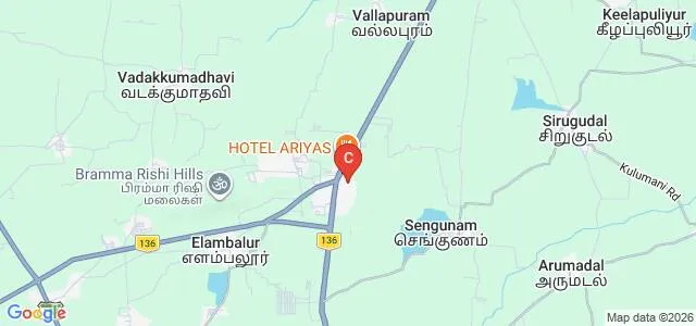 Thanthai Hans Roever College of Education, Perambalur Map
