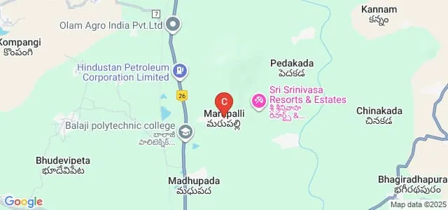 Balajee Polytechnic College, Vizianagaram Map
