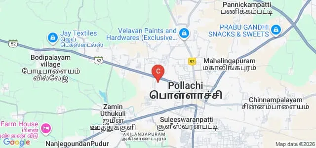 NGM College, Coimbatore Map