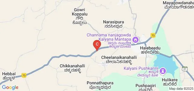 Government First Grade College, Halebidu Map
