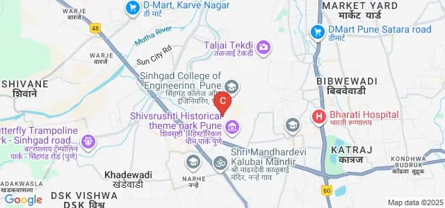 Matrix School of Management Studies, Pune Map