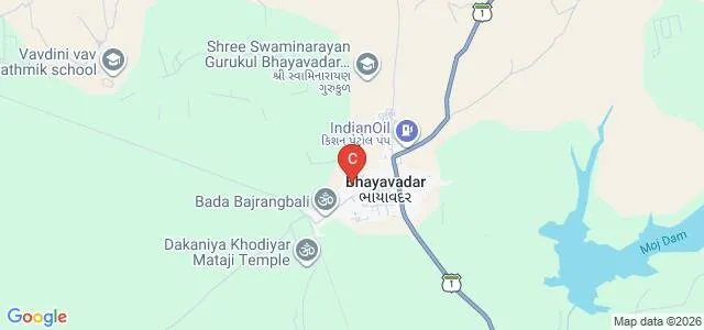 HL Patel Arts and Commerce College, Bhayavadar Map