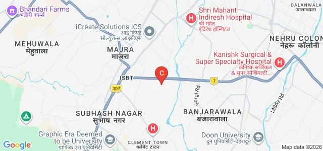 Shakuntala Devi Educational Institute, Dehradun Map