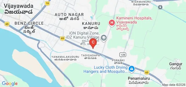YV Rao Siddhartha College of Education, Vijayawada Map