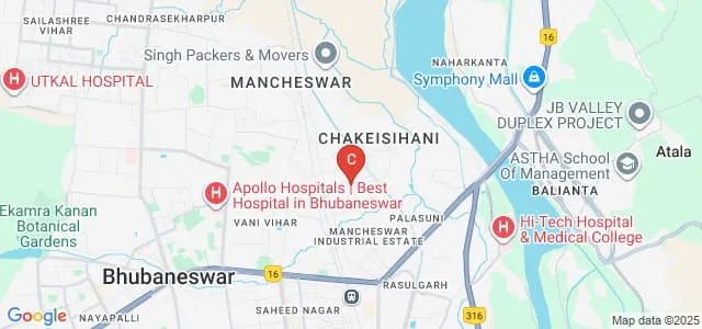 College of IT and Management Education, Bhubaneswar Map