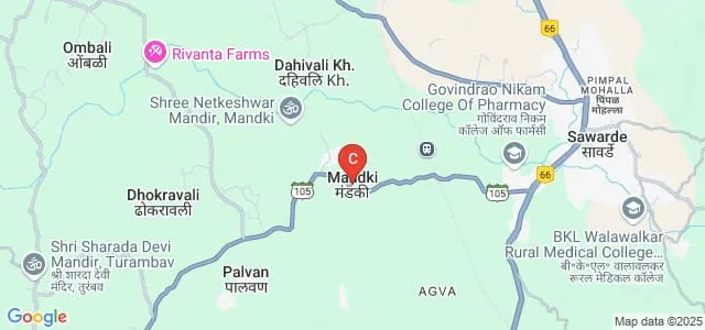 Dr Tanajirao Chorge Senior Arts and Commerce College, Ratnagiri Map